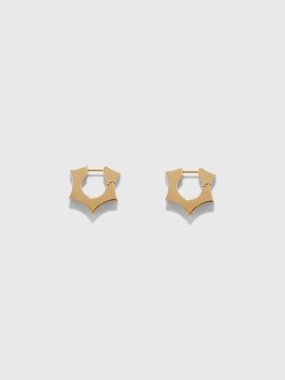 Parker 18kt Gold-Plated Hoop Earrings