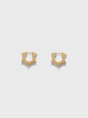Parker 18kt Gold-Plated Hoop Earrings