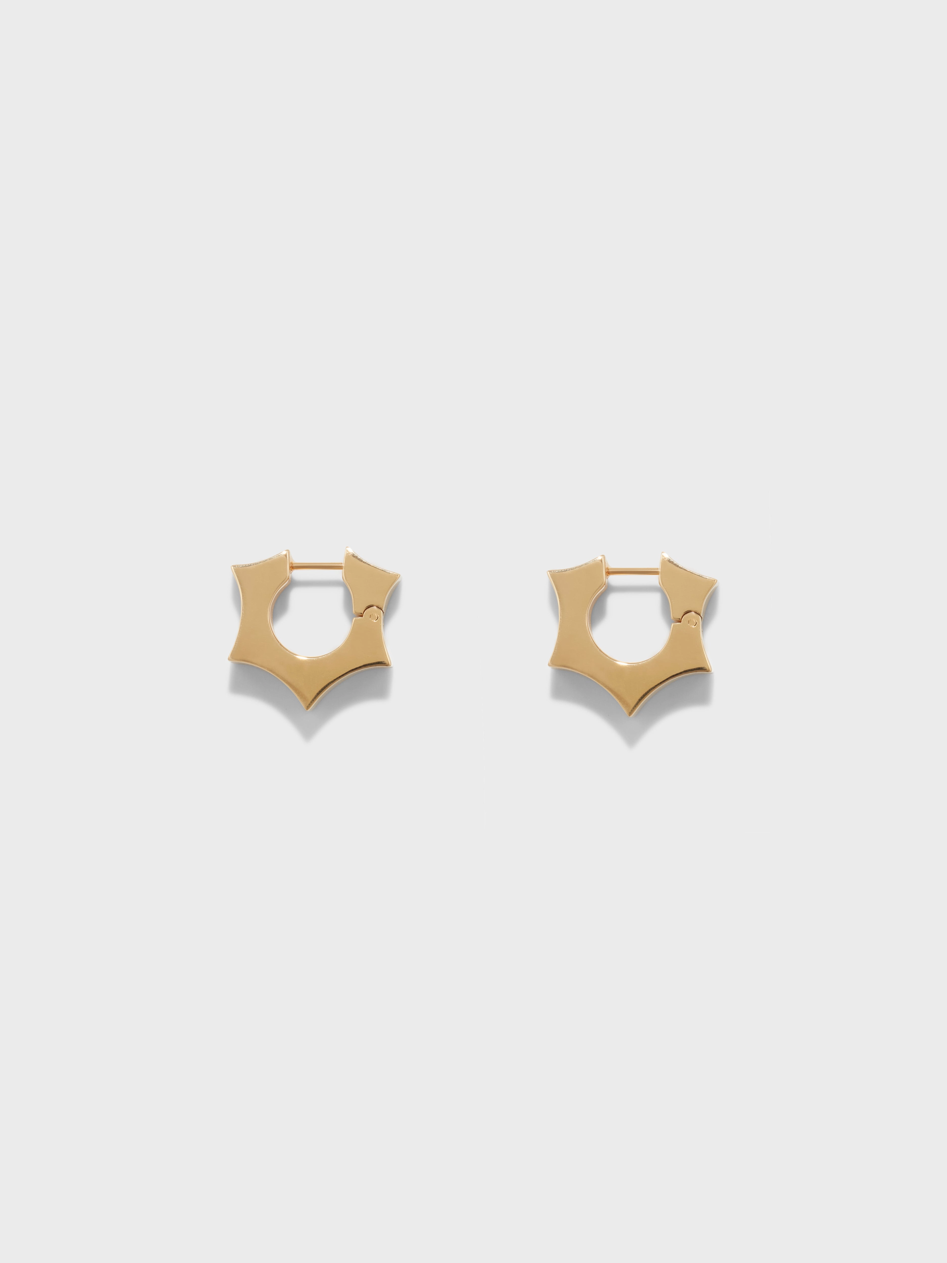 Parker 18kt Gold-Plated Hoop Earrings