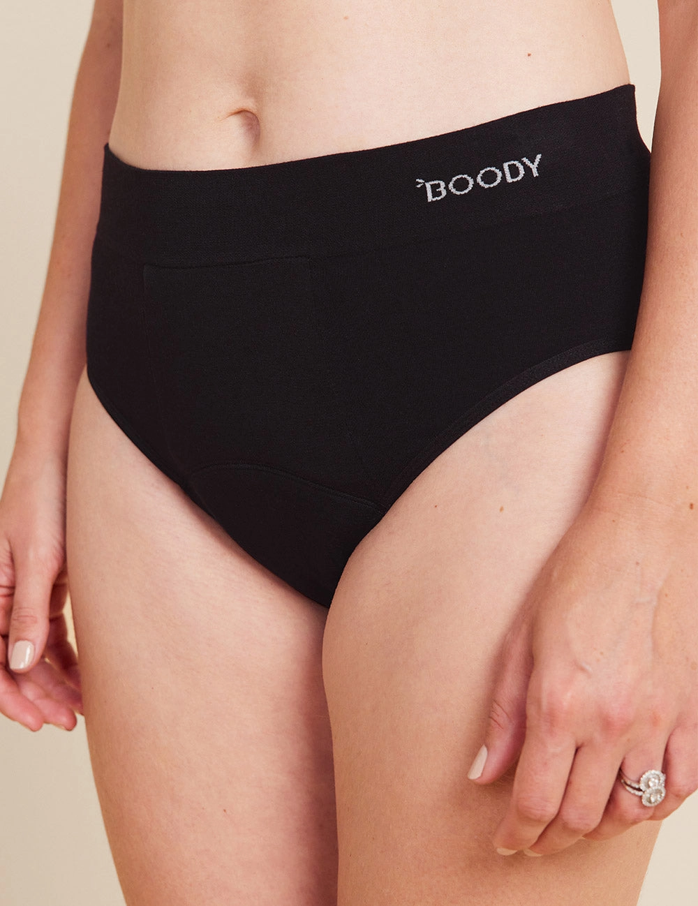 Period & Leak Proof - Full Brief - Overnight - Black