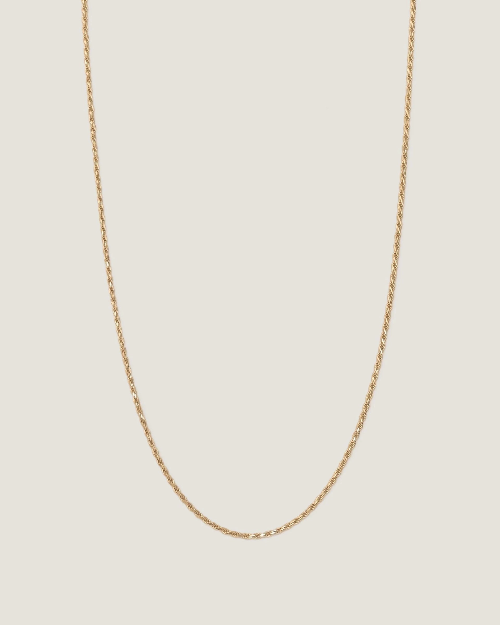 Petite Rope Chain Necklace