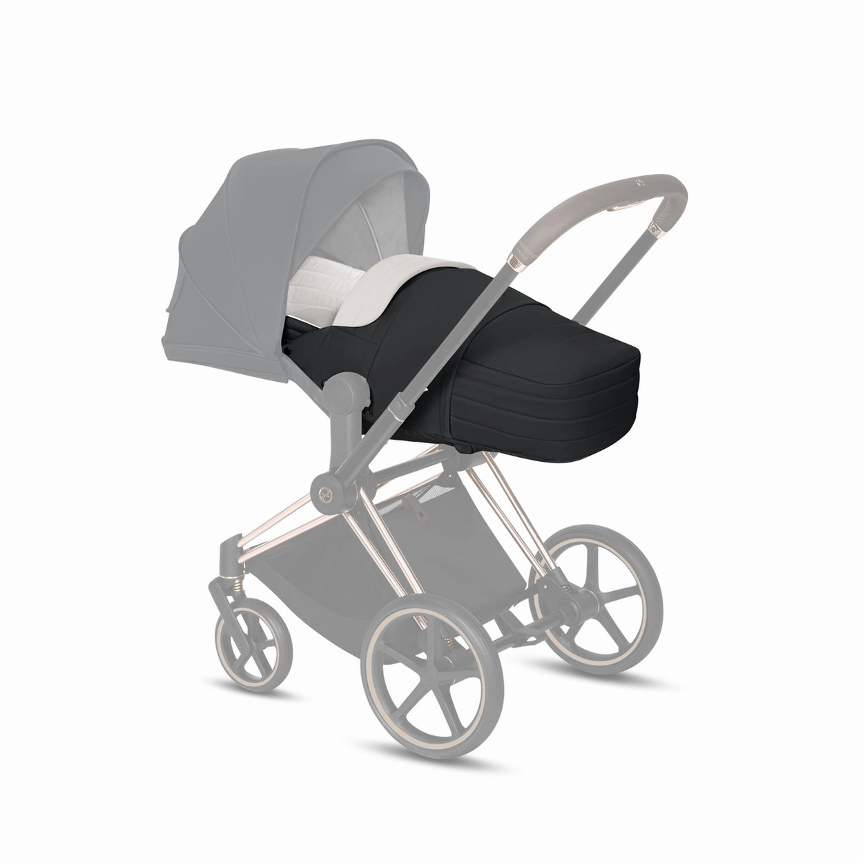 Platinum Lite Cot 2022 - Deep Black