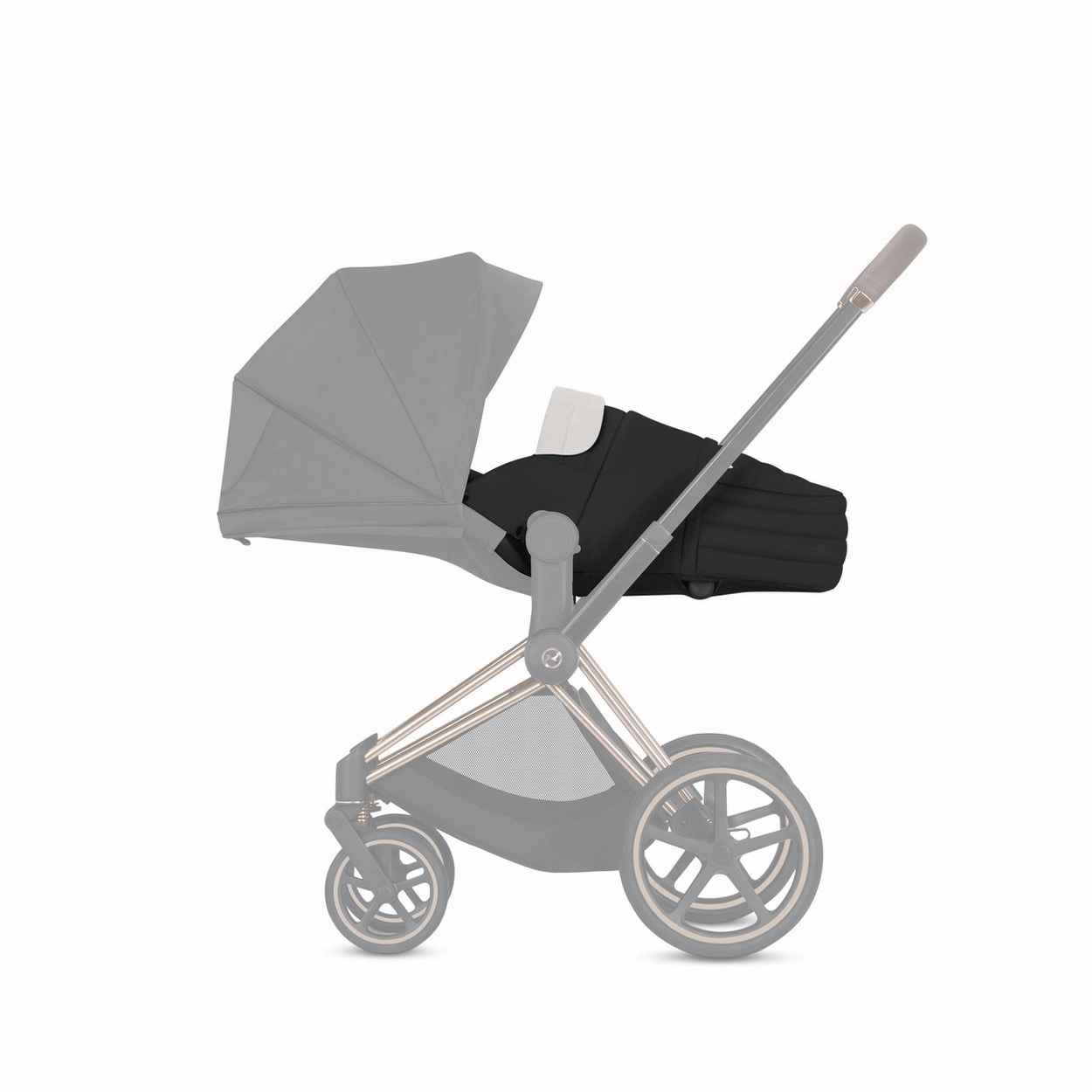 Platinum Lite Cot 2022 - Deep Black