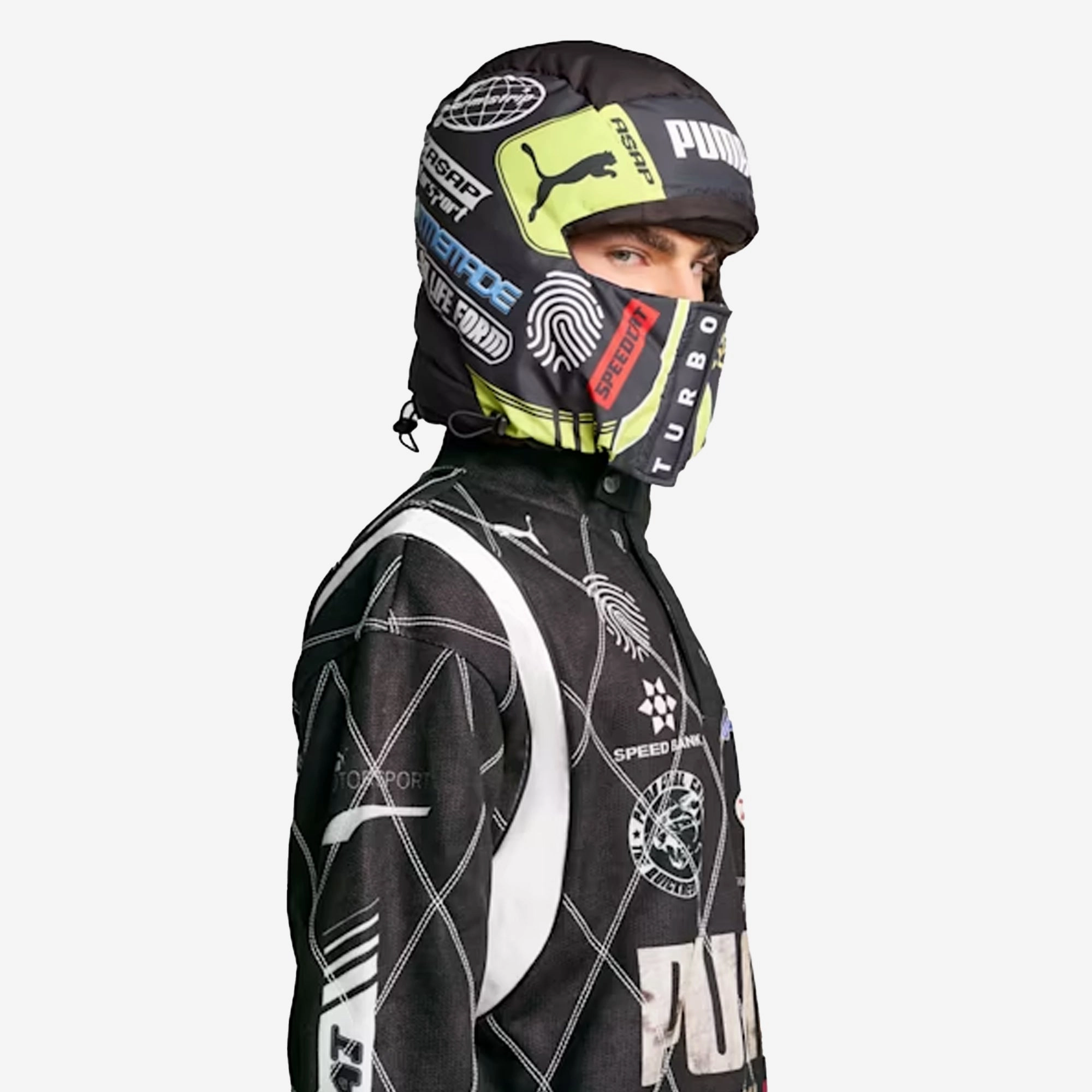 PUMA |X A$AP ROCKY BALACLAVA { WHITE/BLACK/BLUE