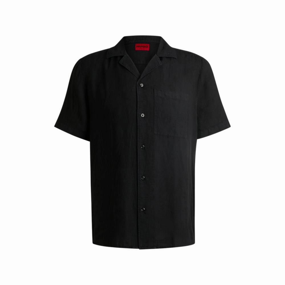 Relaxed-fit multi-occasional shirt in linen