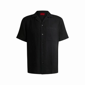 Relaxed-fit multi-occasional shirt in linen
