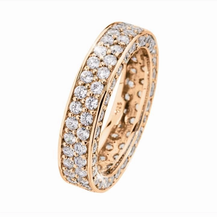 Rose Gold Florence Eternity Ring