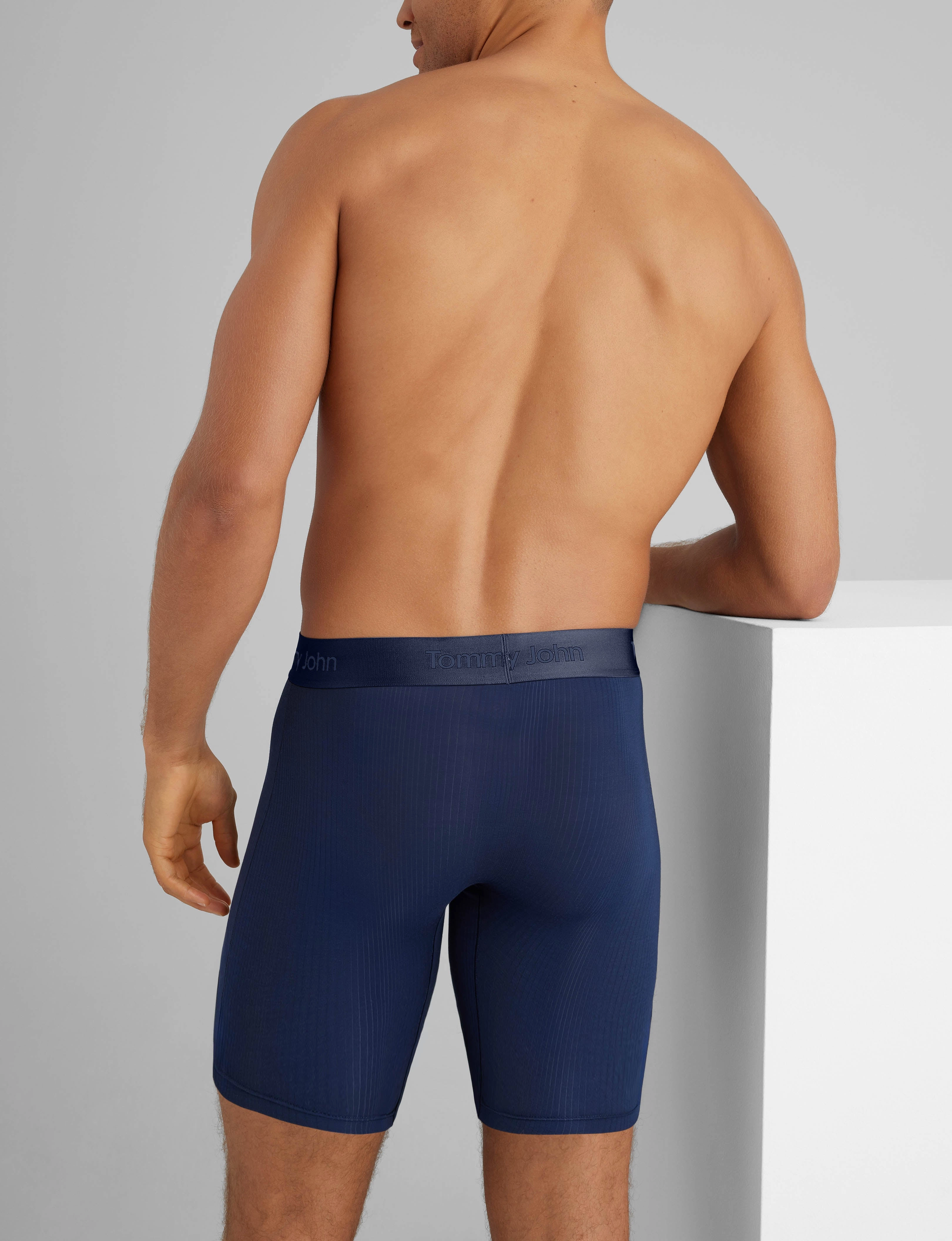 Second Skin Luxe Rib Boxer Brief 8 (3-Pack)
