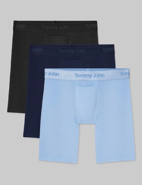 Second Skin Luxe Rib Boxer Brief 8 (3-Pack)