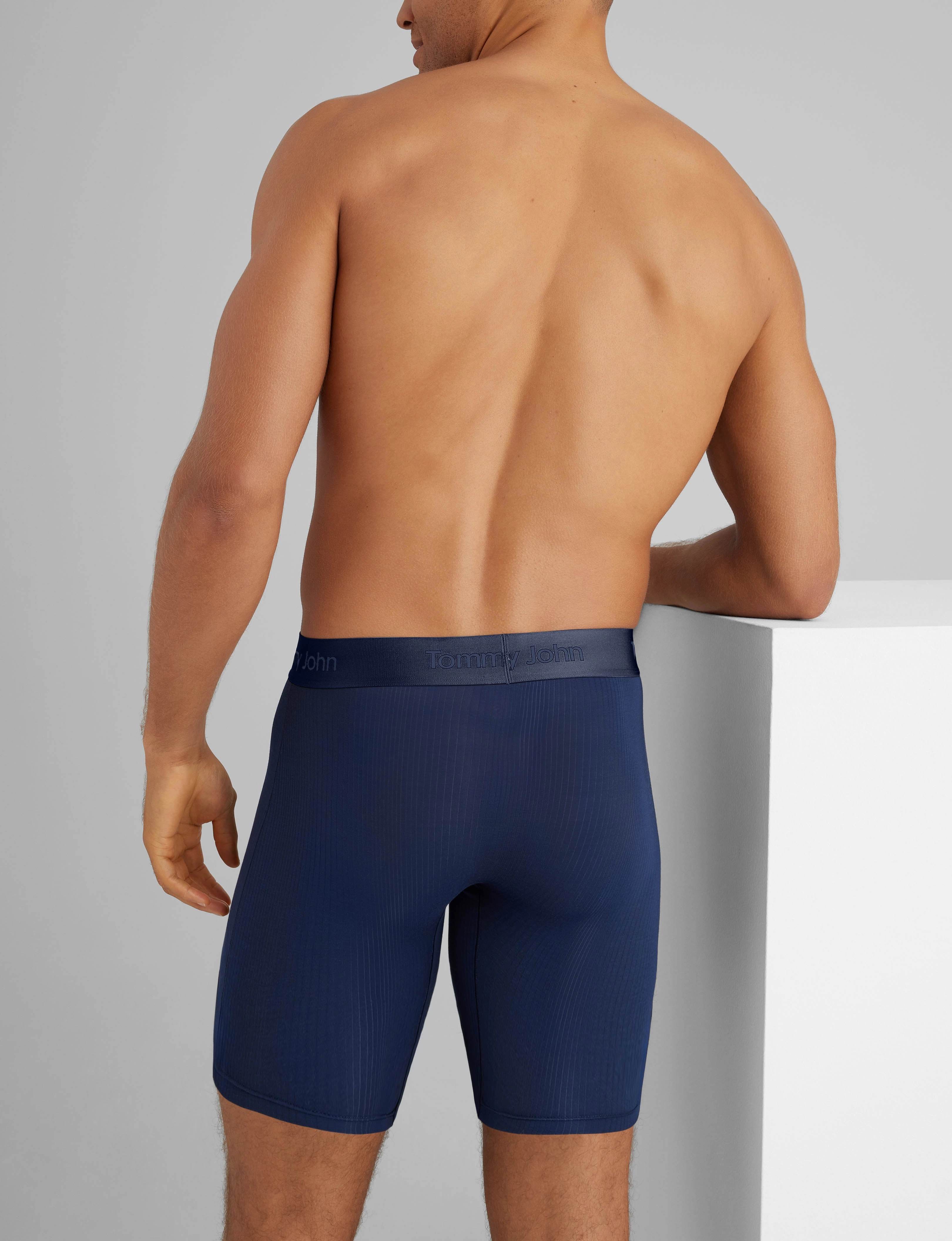 Second Skin Luxe Rib Boxer Brief 8 (6-Pack)