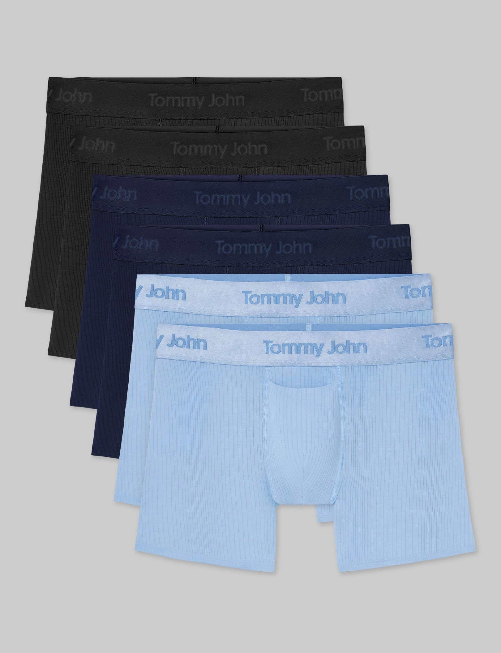Second Skin Luxe Rib Trunk 4 (6-Pack)