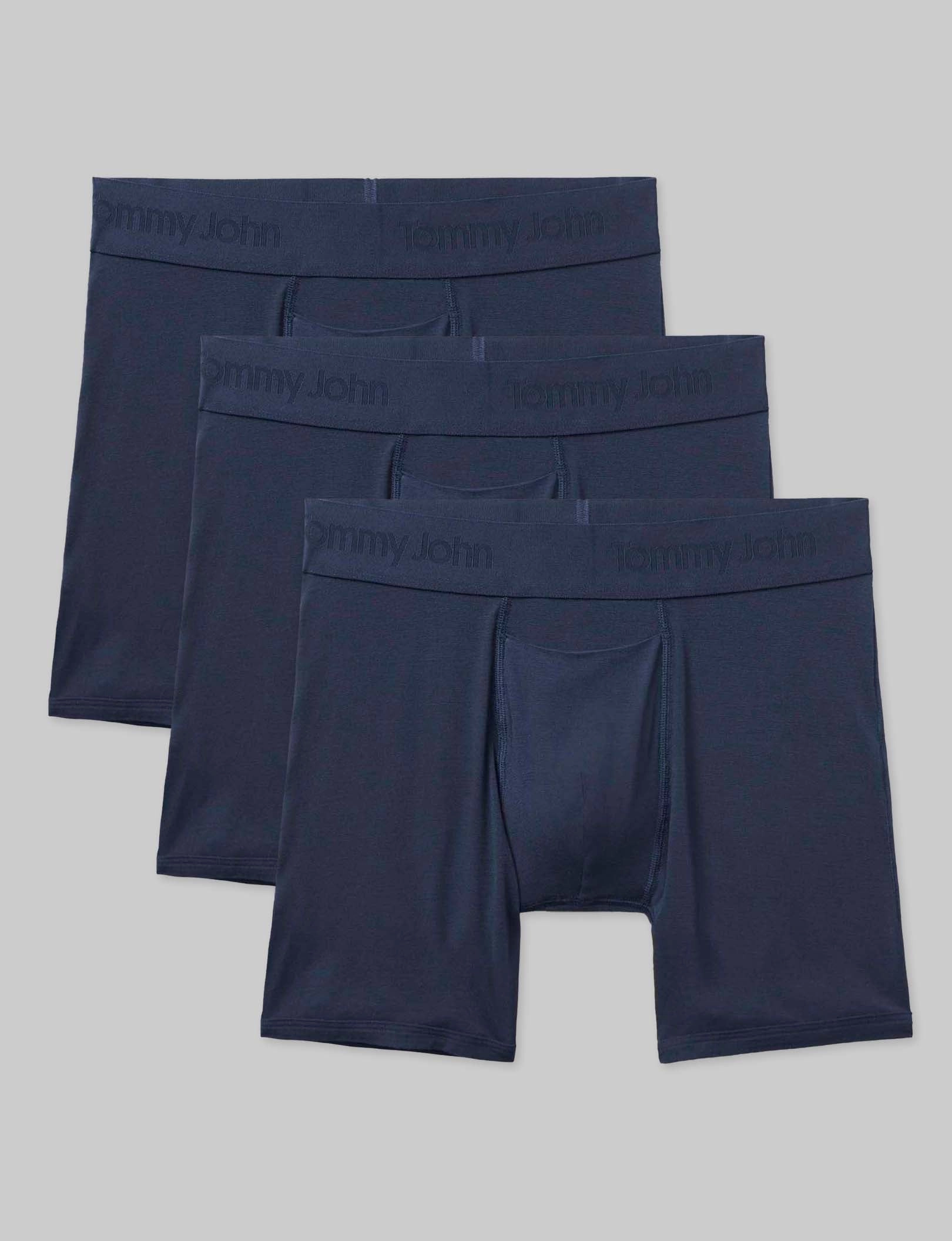 Second Skin Mid-Length Boxer Brief 6 (3-Pack)