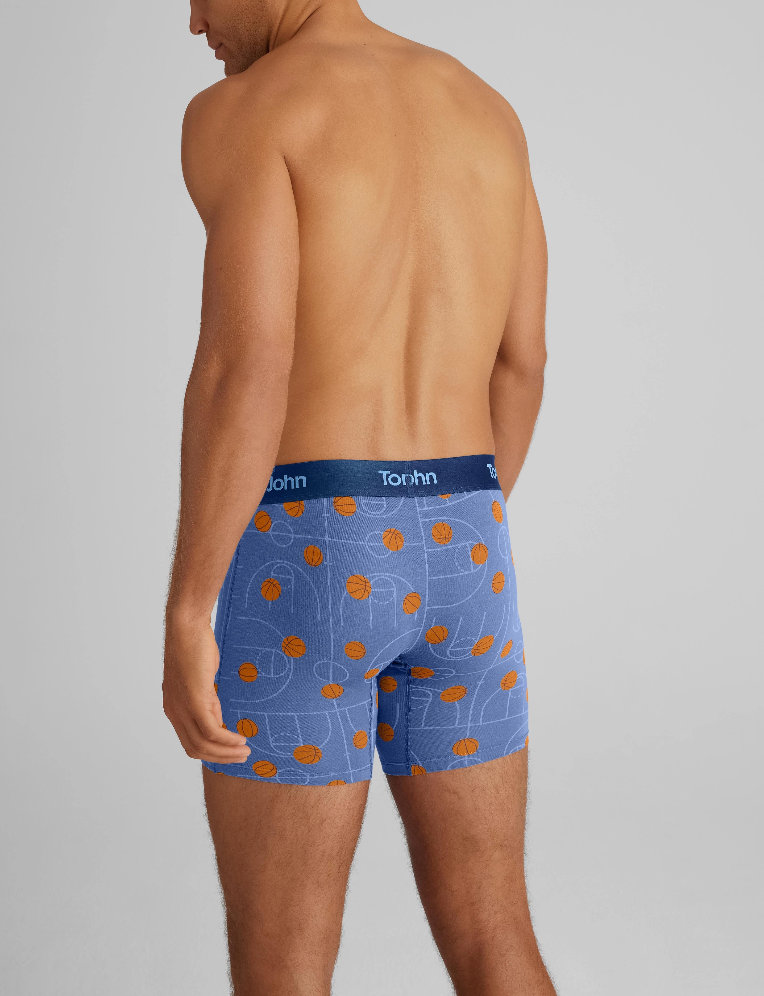 Second Skin Mid-Length Boxer Brief 6 (3-Pack)