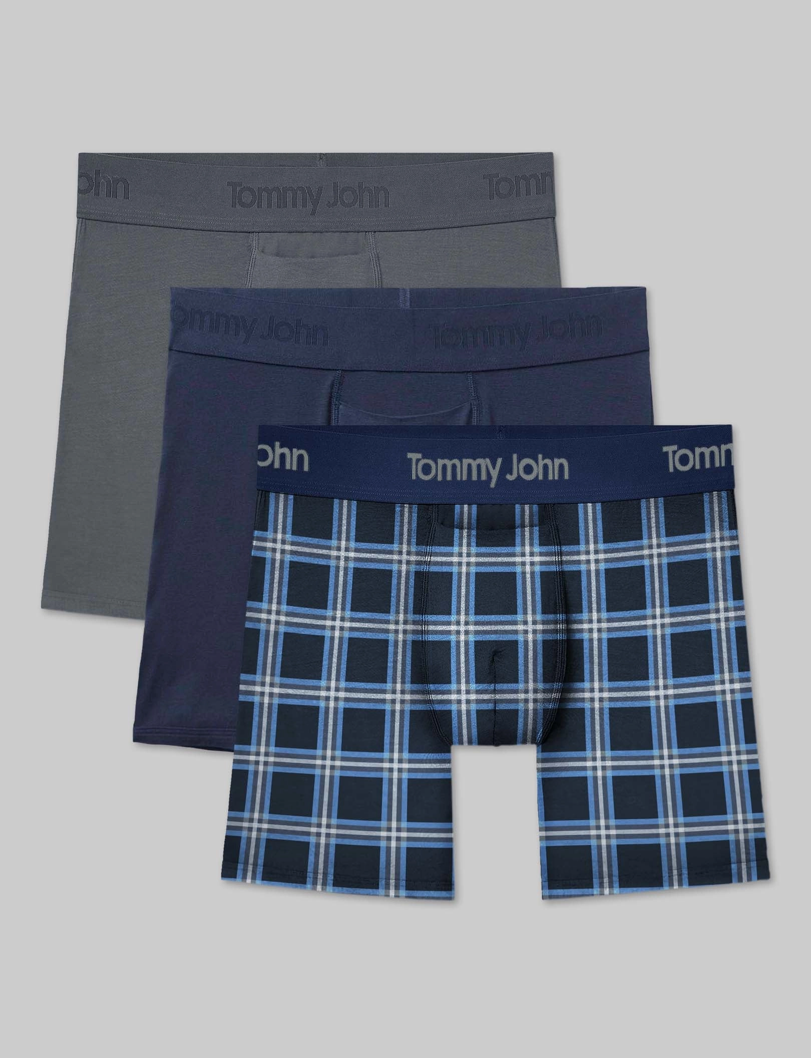 Second Skin Mid-Length Boxer Brief 6 (3-Pack)