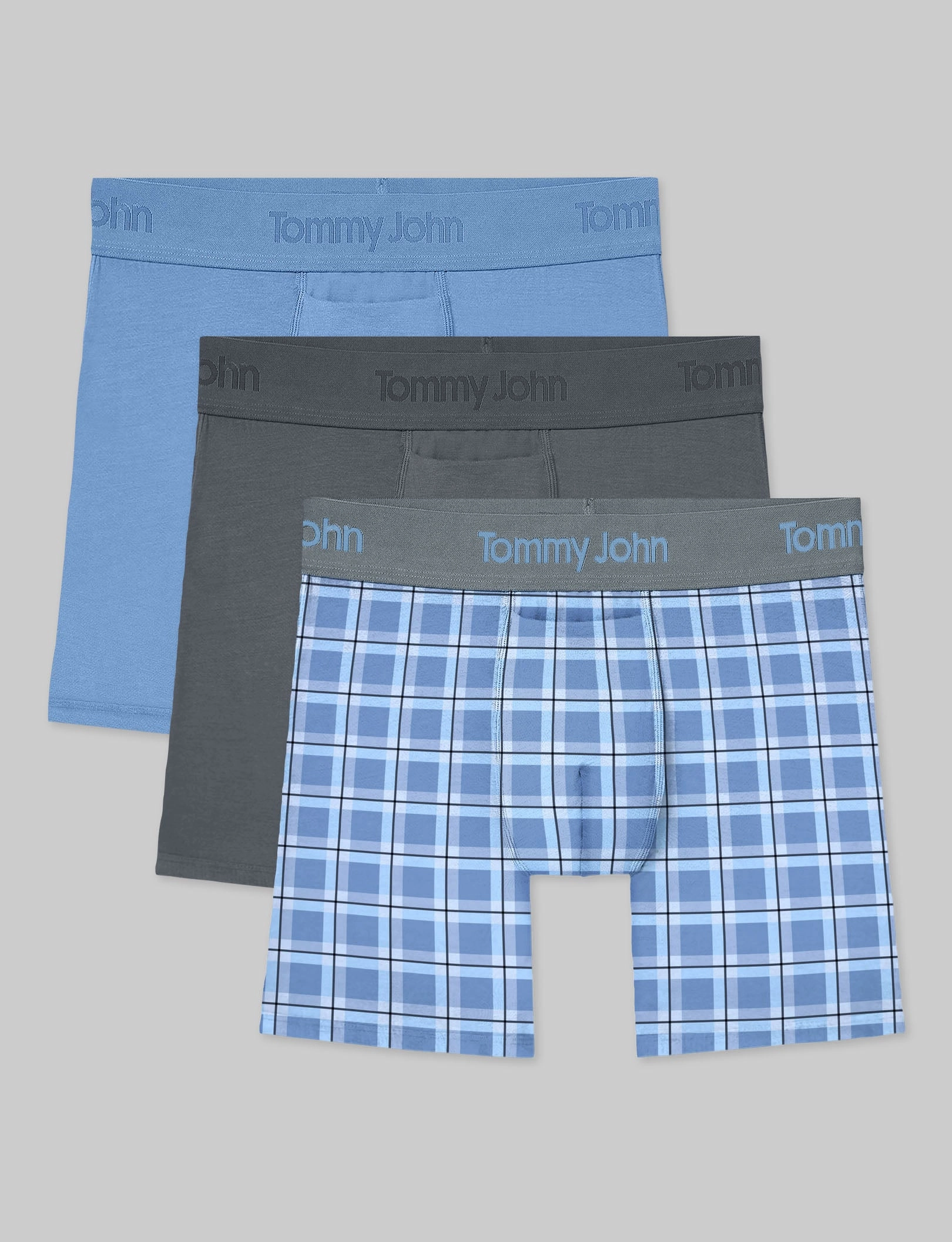 Second Skin Mid-Length Boxer Brief 6 (3-Pack)