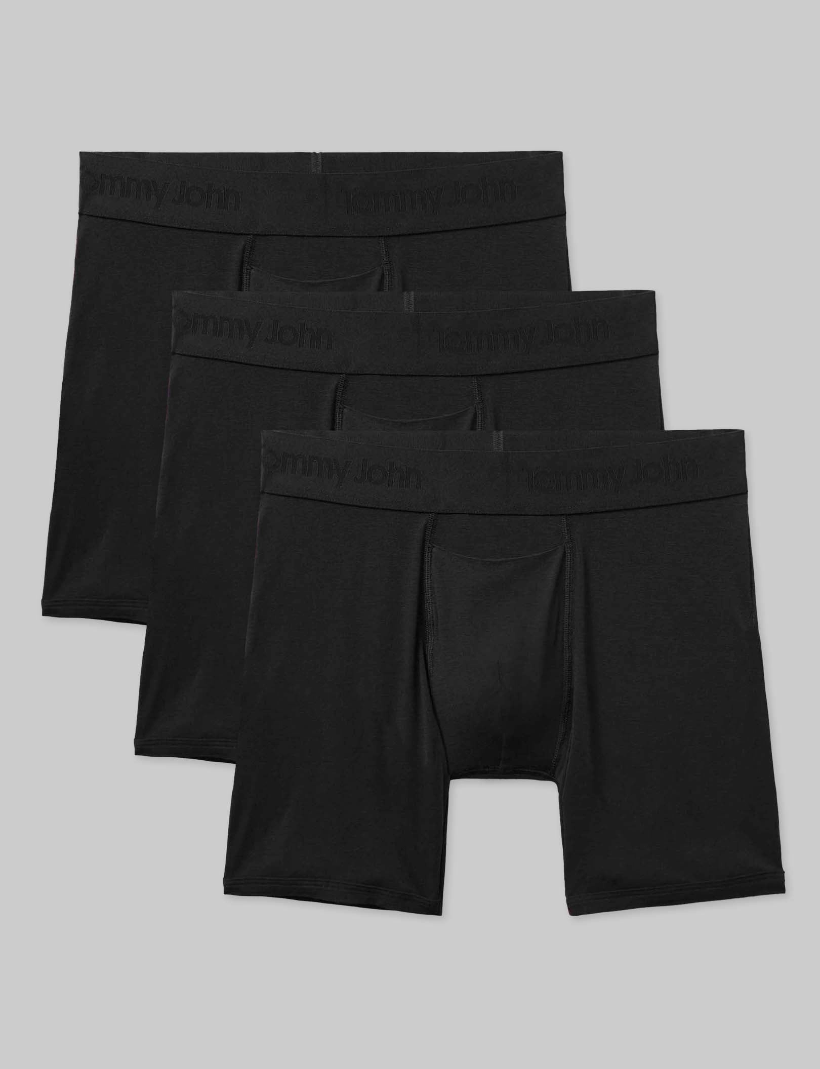 Second Skin Mid-Length Boxer Brief 6 (3-Pack)