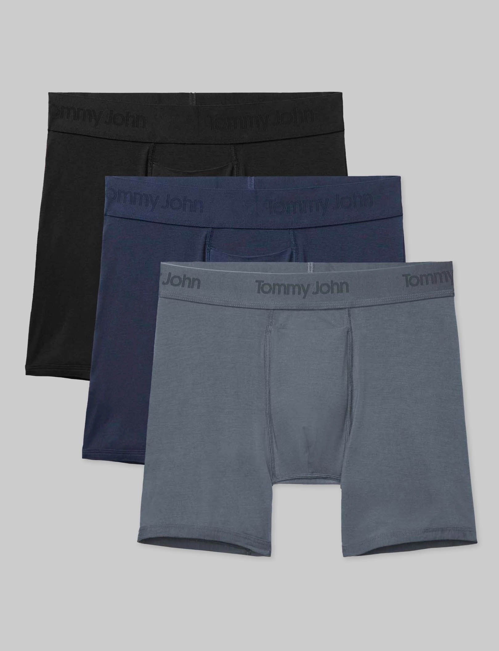 Second Skin Mid-Length Boxer Brief 6 (3-Pack)