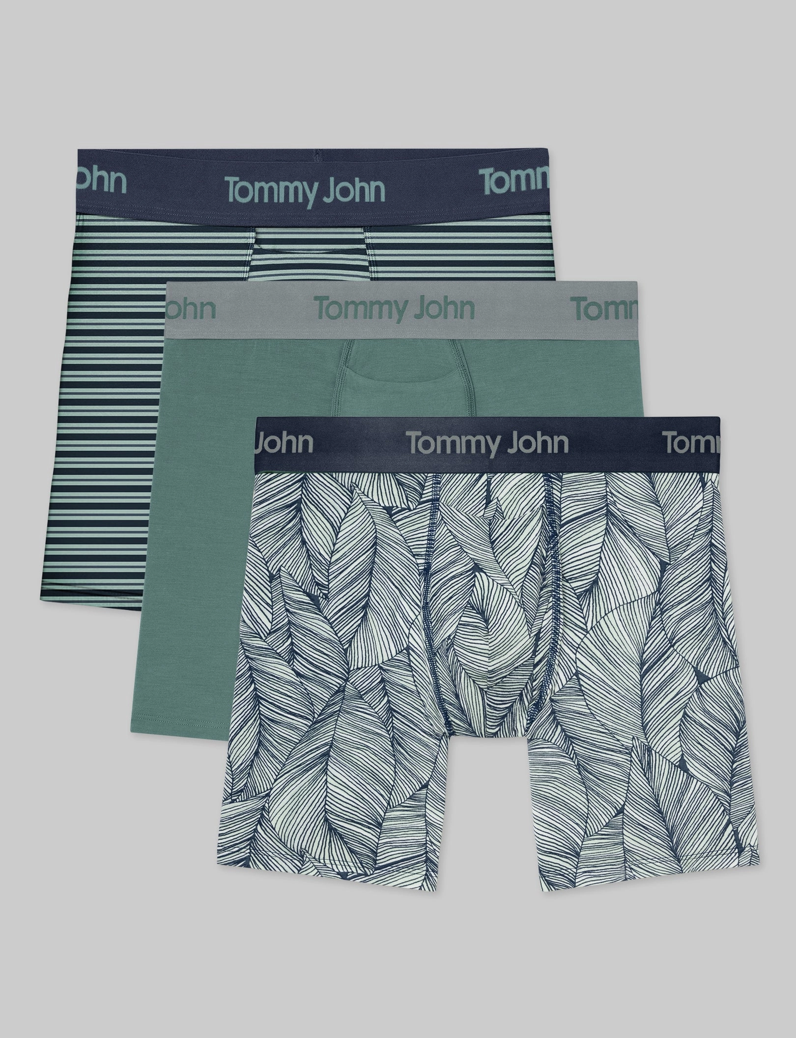 Second Skin Mid-Length Boxer Brief 6 (3-Pack)