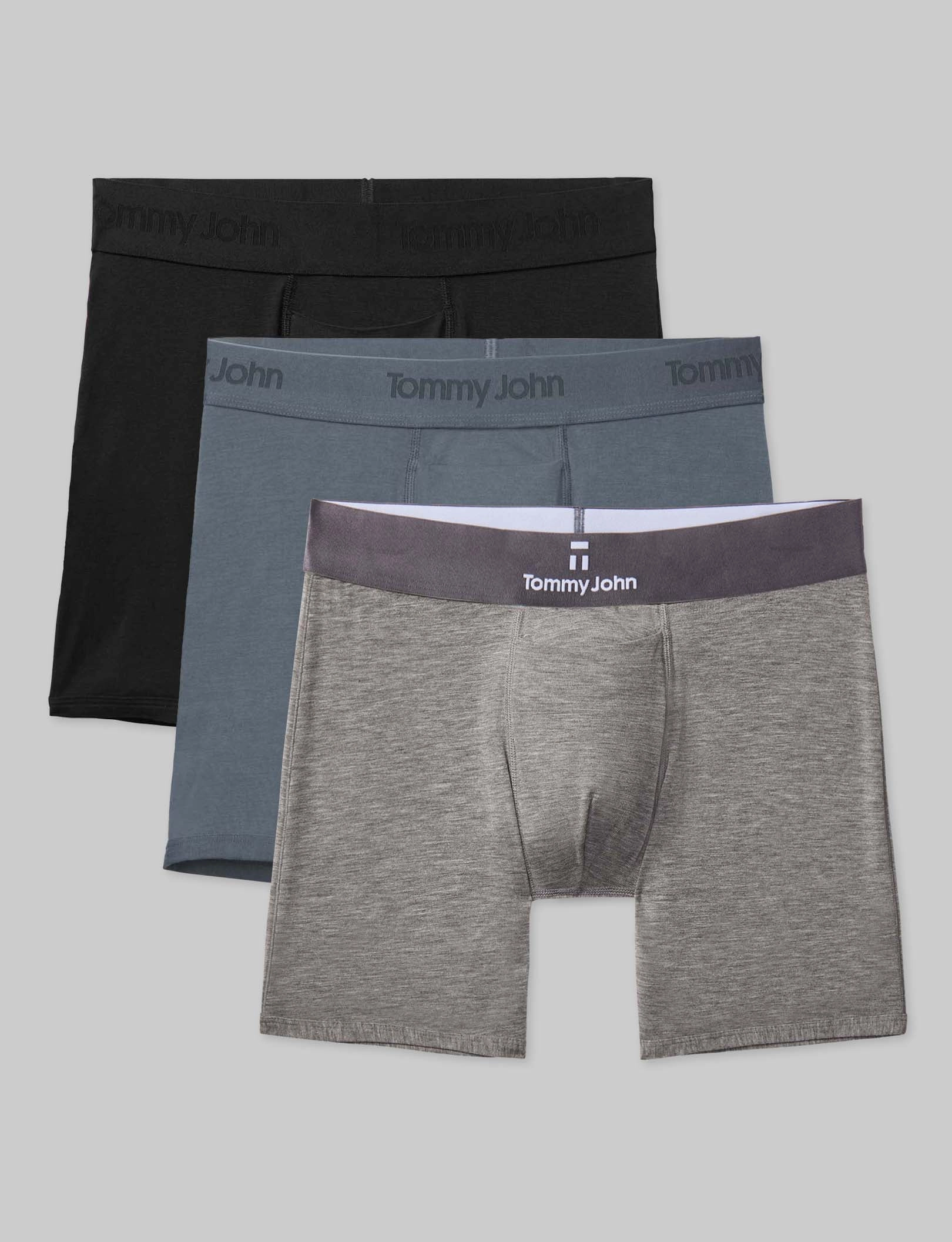 Second Skin Mid-Length Boxer Brief 6 (3-Pack)