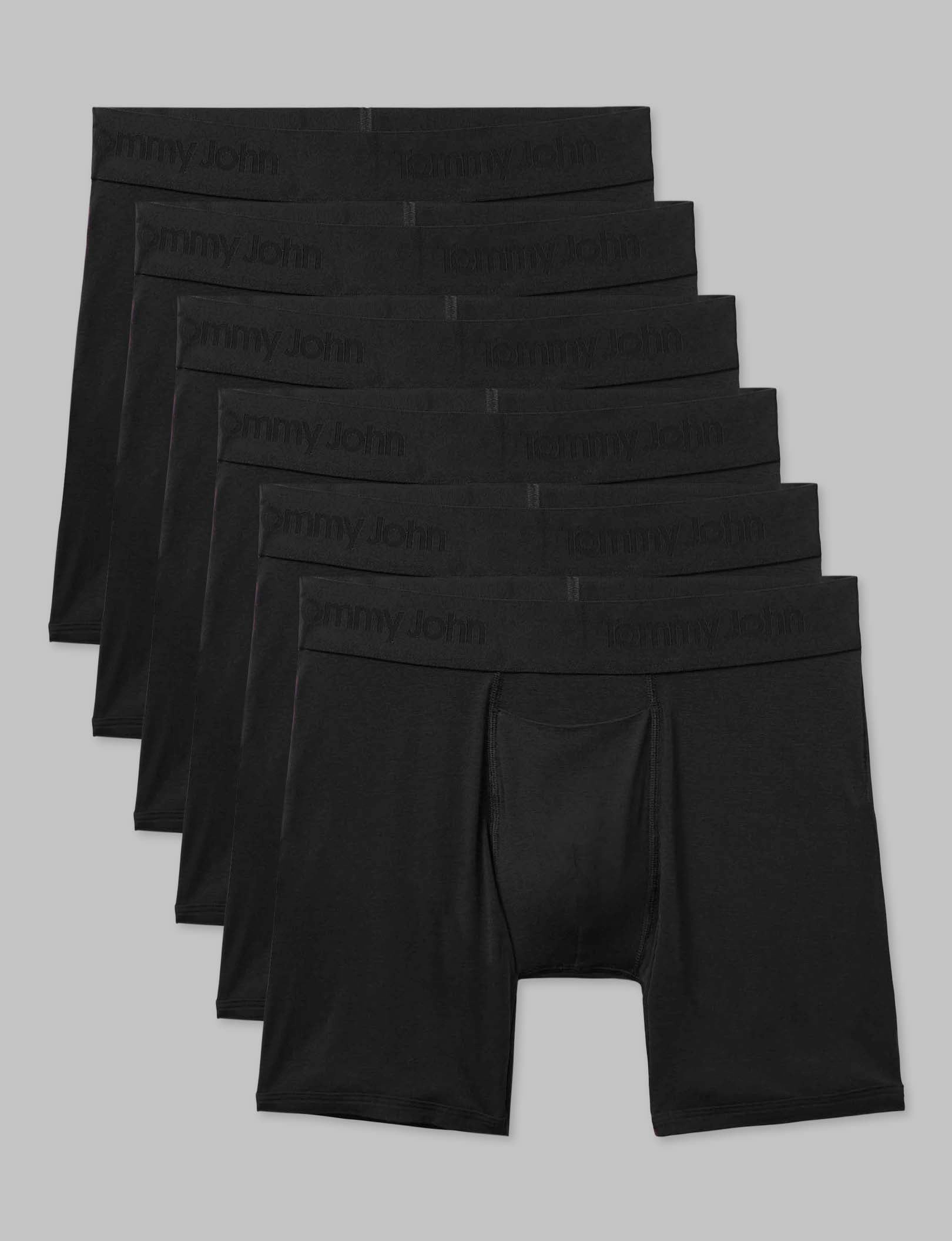 Second Skin Mid-Length Boxer Brief 6 (6-Pack)