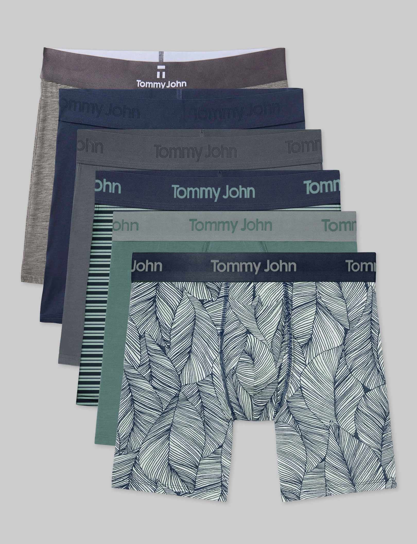 Second Skin Mid-Length Boxer Brief 6 (6-Pack)