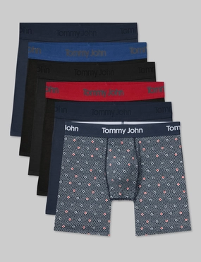 Second Skin Mid-Length Boxer Brief 6 (6-Pack)
