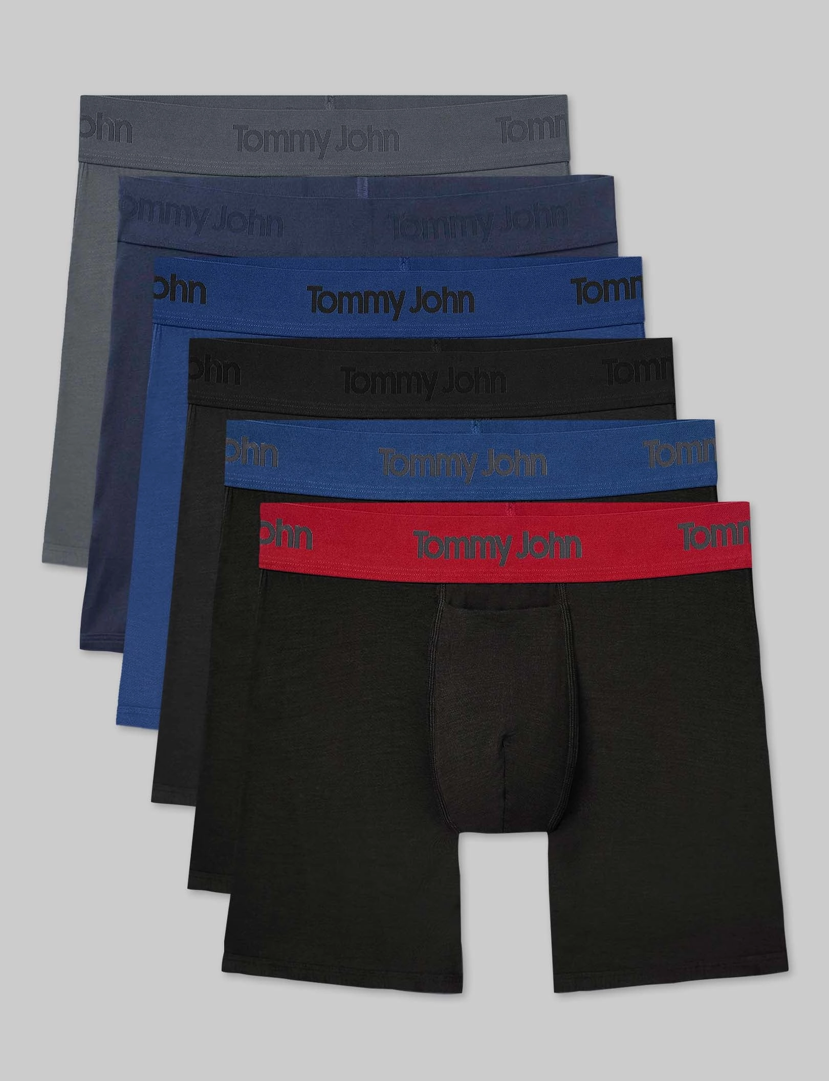 Second Skin Mid-Length Boxer Brief 6 (6-Pack)