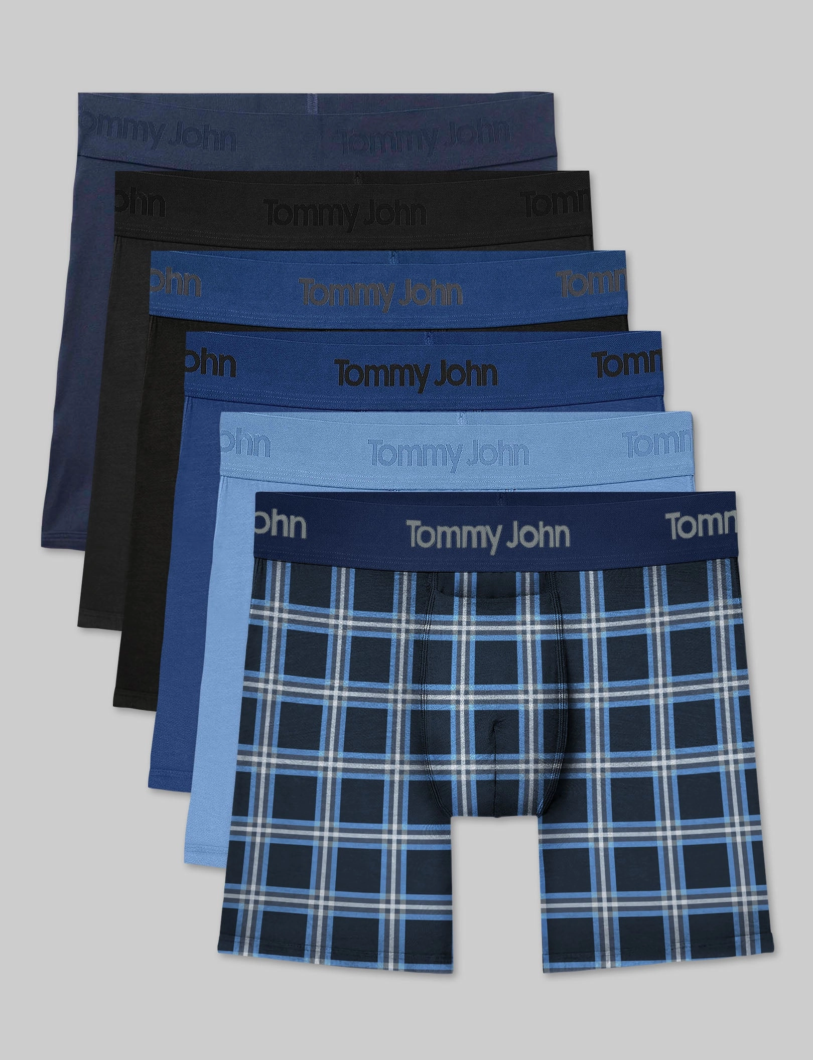 Second Skin Mid-Length Boxer Brief 6 (6-Pack)