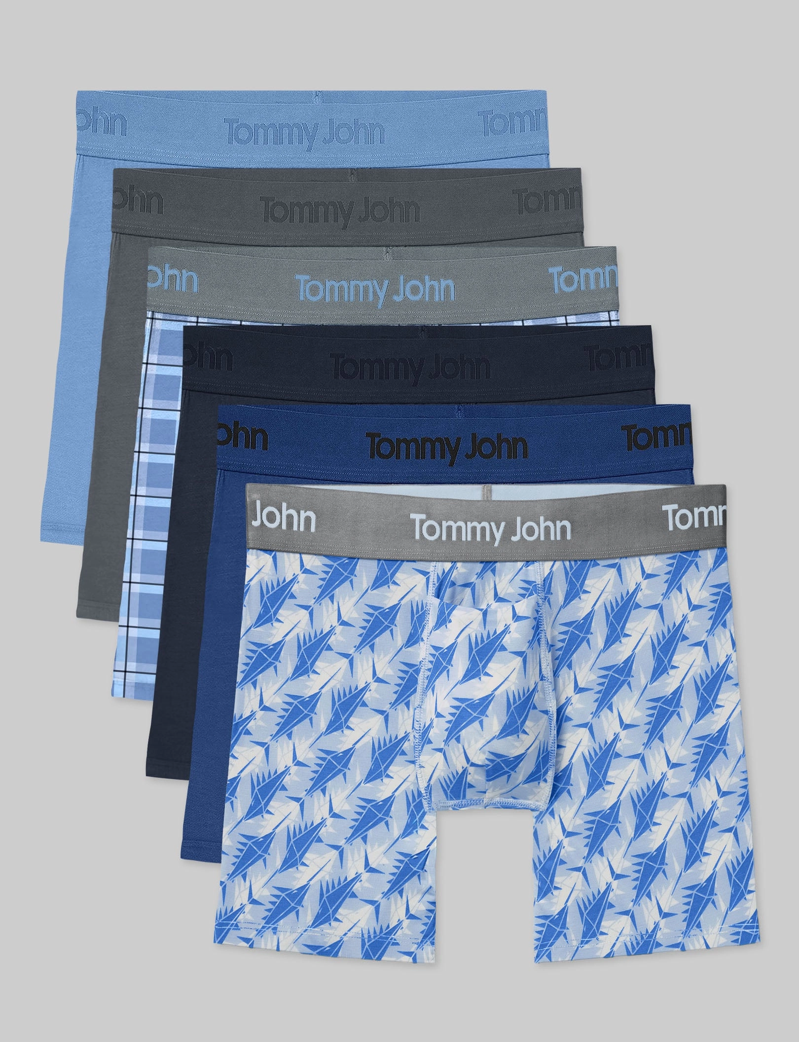 Second Skin Mid-Length Boxer Brief 6 (6-Pack)