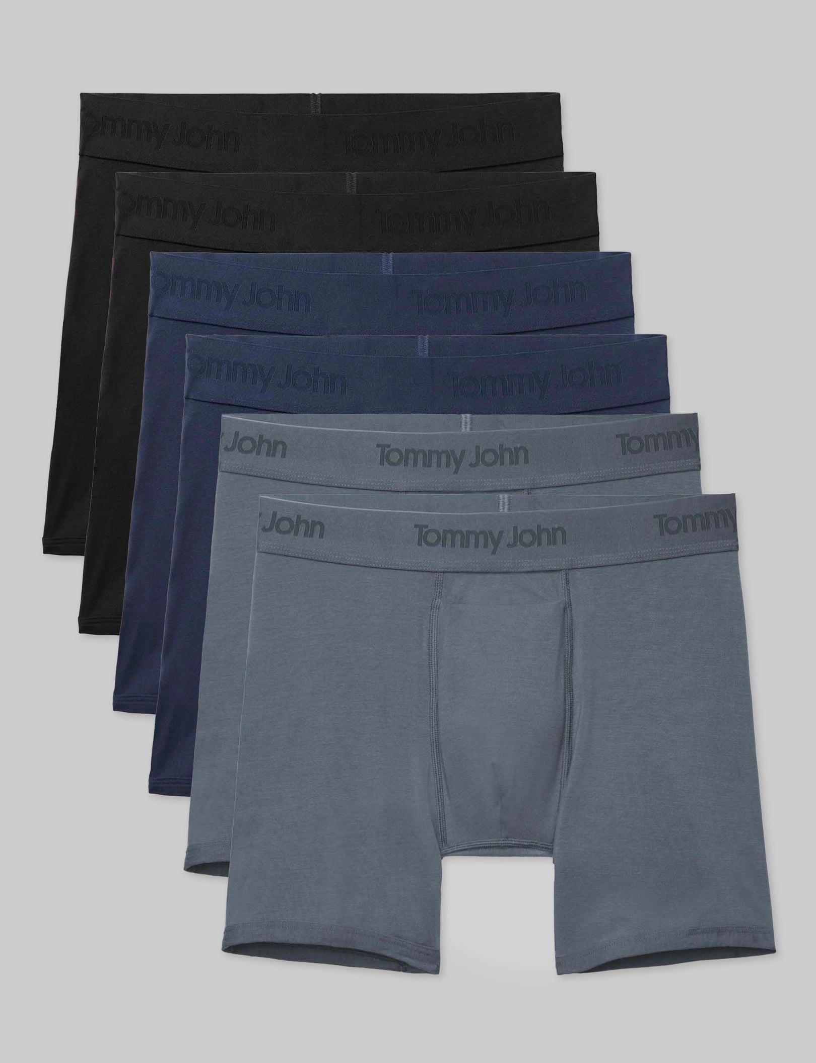 Second Skin Mid-Length Boxer Brief 6 (6-Pack)