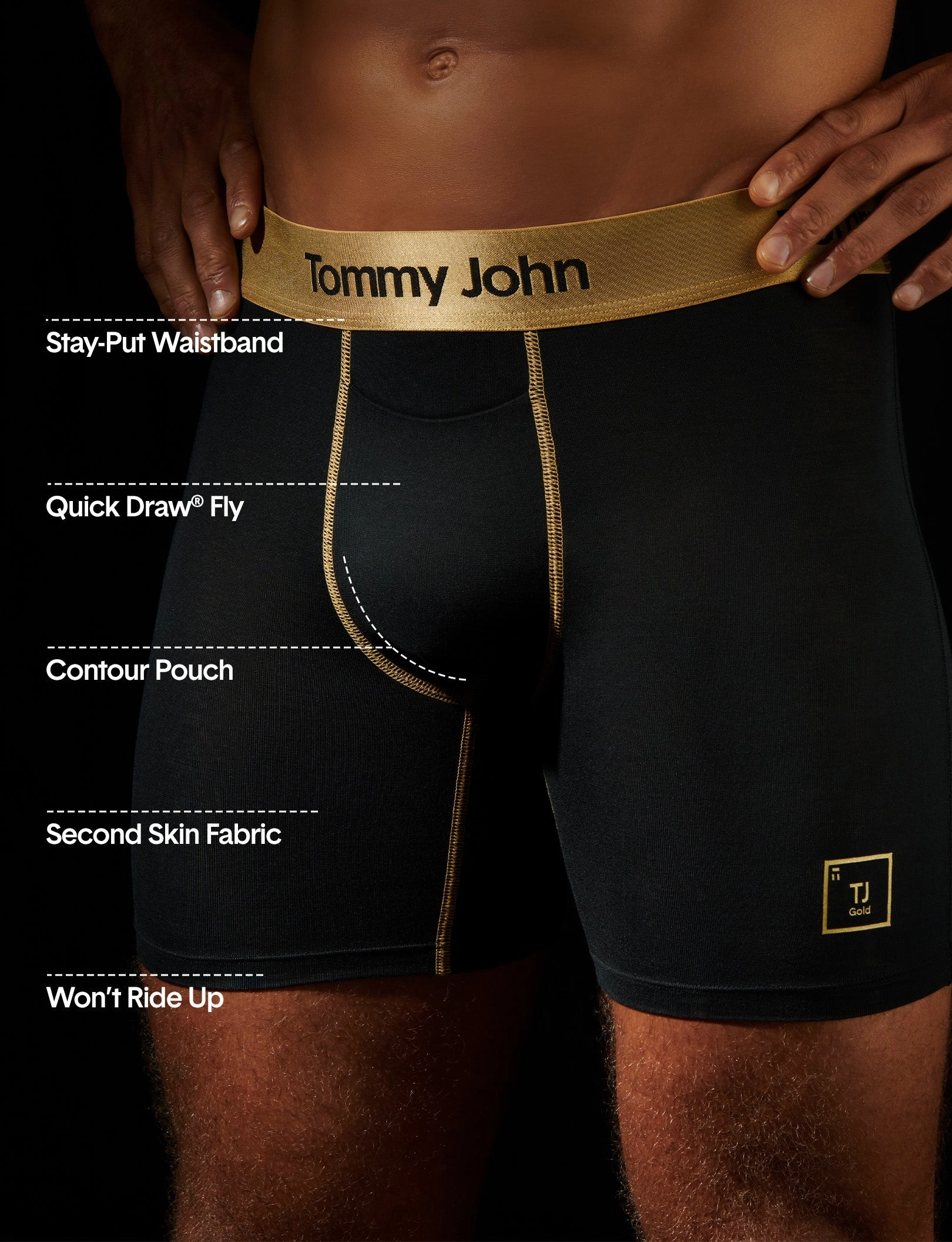 Second Skin Mid-Length Boxer Brief 6