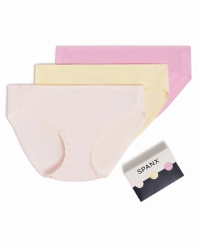 SPANXsmooth™ Fit-To-You Supima® Cotton Bikini 3-Pack