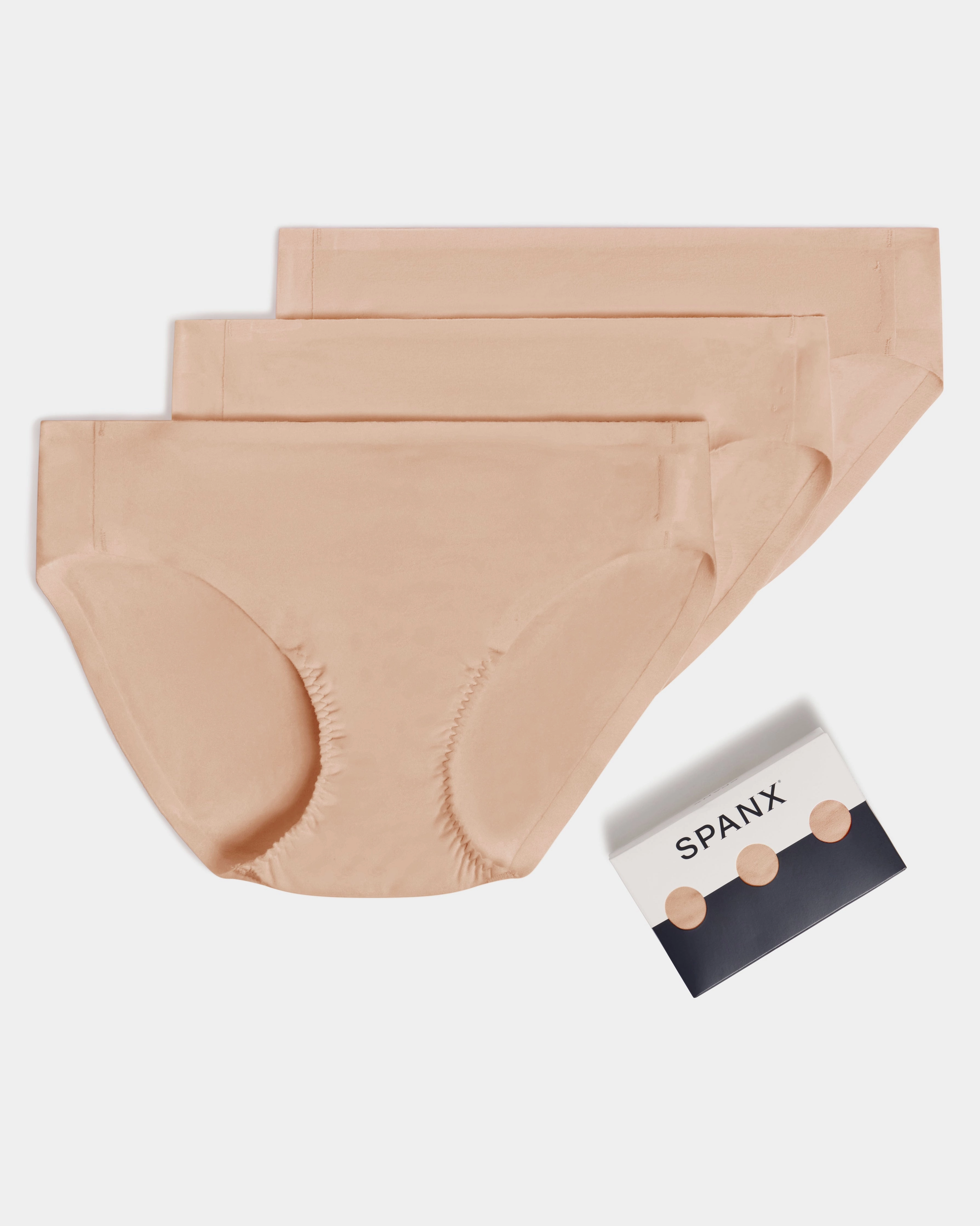 SPANXsmooth™ Fit-To-You Supima® Cotton Bikini 3-Pack