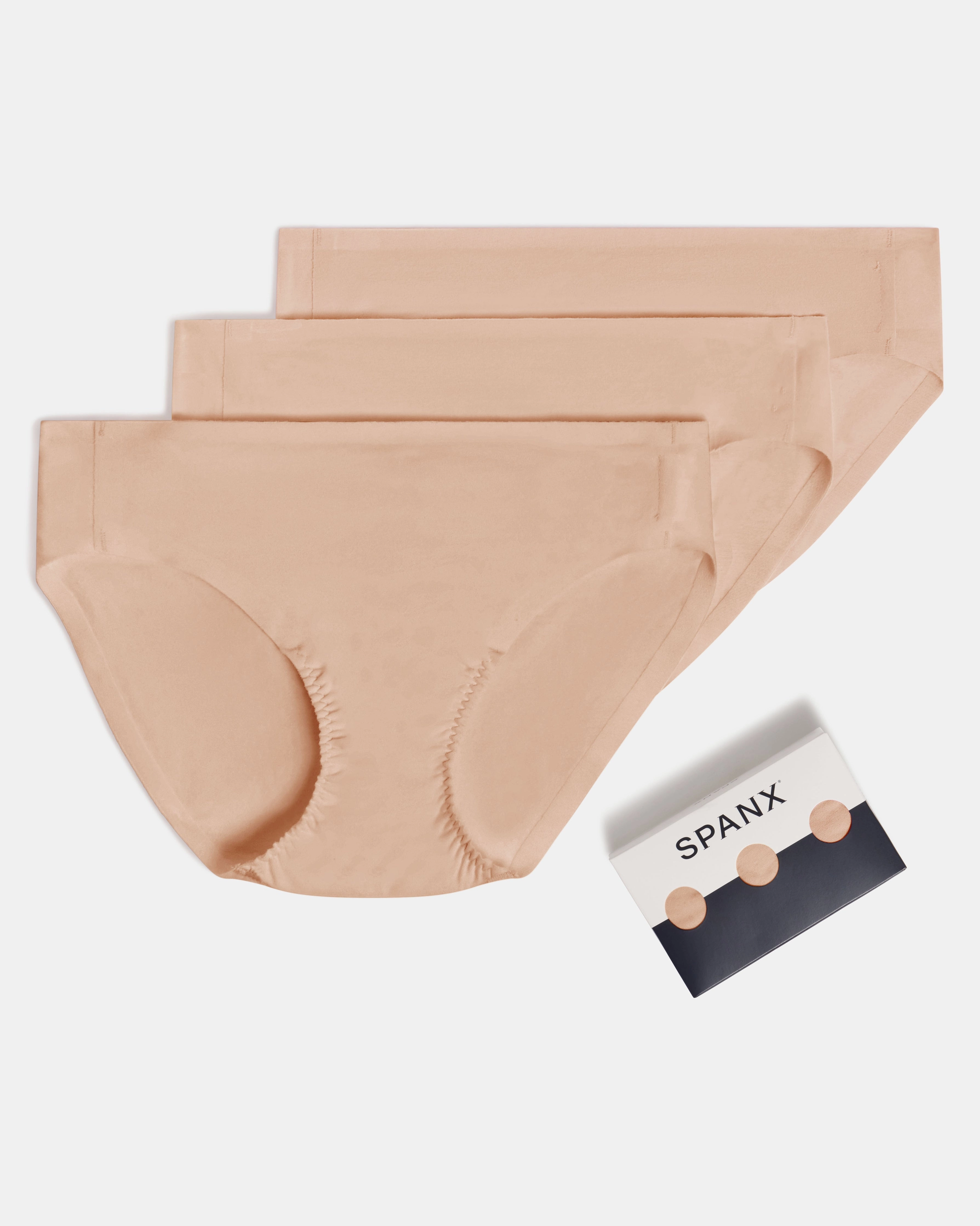 SPANXsmooth™ Fit-To-You Supima® Cotton Bikini 3-Pack