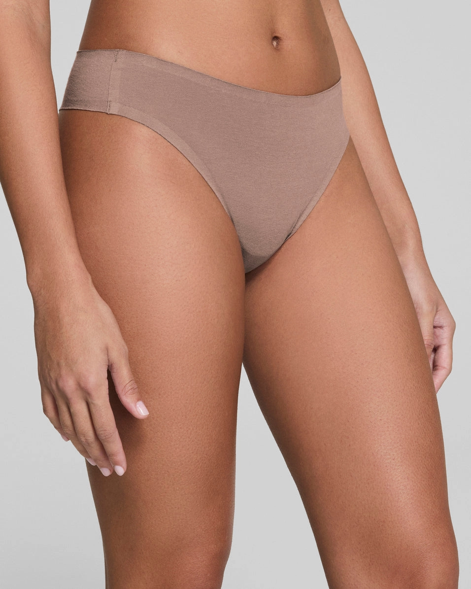 SPANXsmooth™ Fit-To-You Supima® Cotton Thong 3-Pack