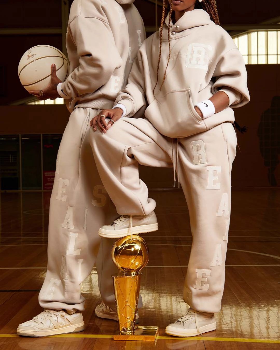 SSS REALISM GRANDSTAND SWEATPANTS SANDSTONE