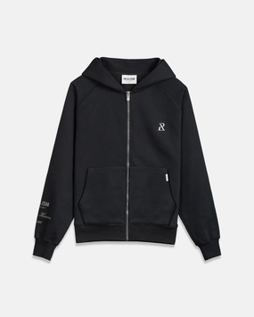SSS REALISM RADIANT ZIP HOODIE BLACK