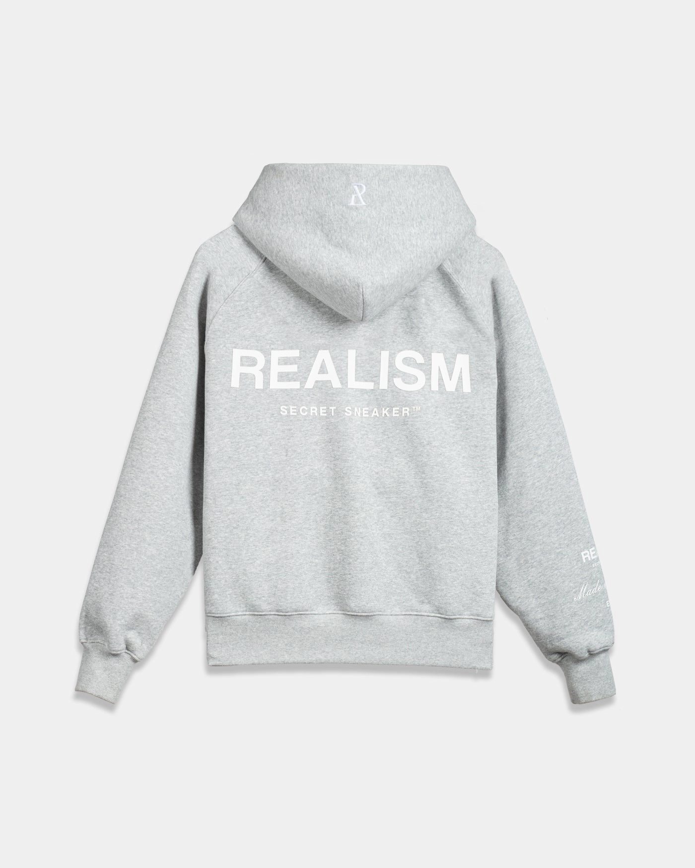 SSS REALISM RADIANT ZIP HOODIE GREY MARLE