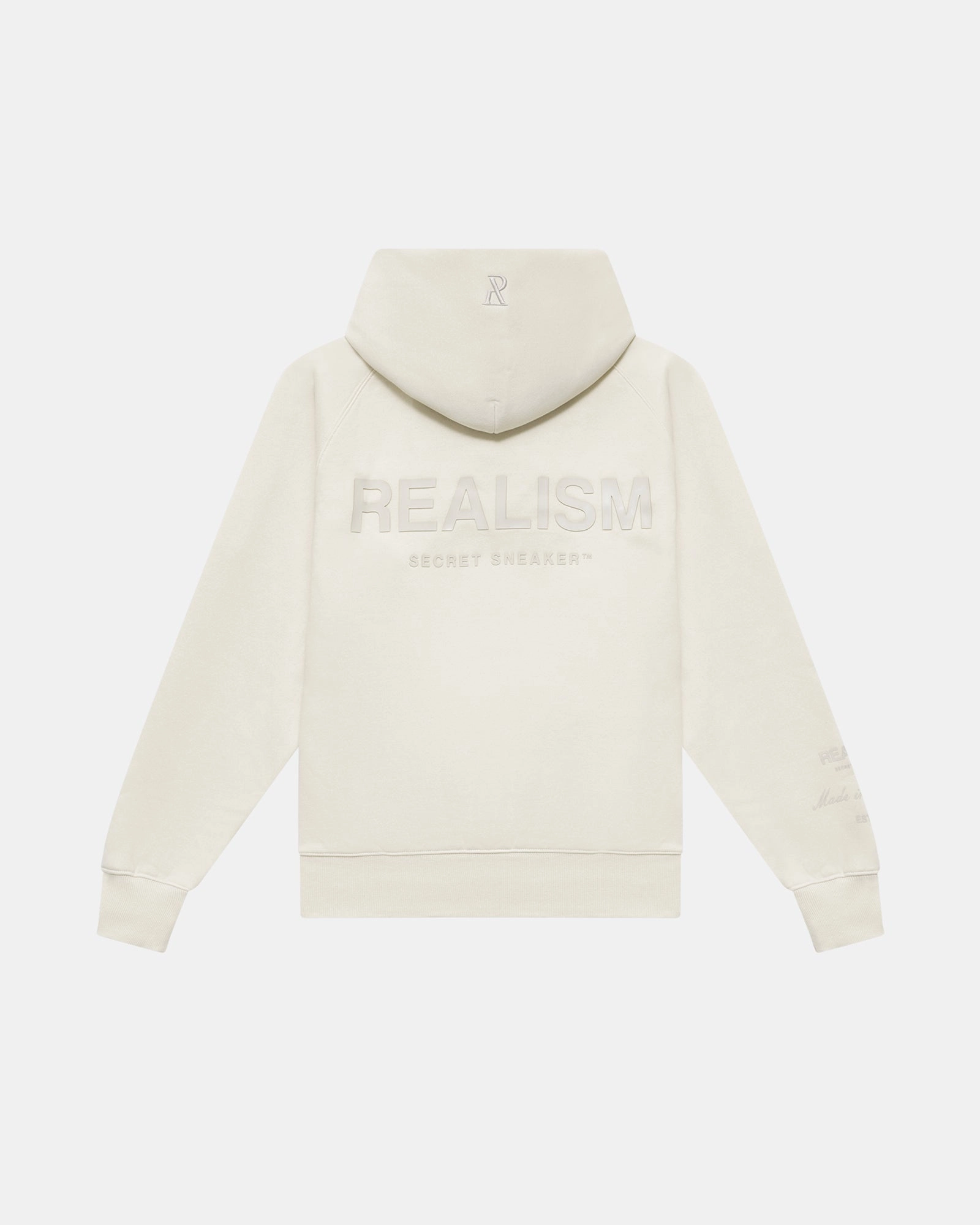 SSS REALISM RADIANT ZIP HOODIE IVORY