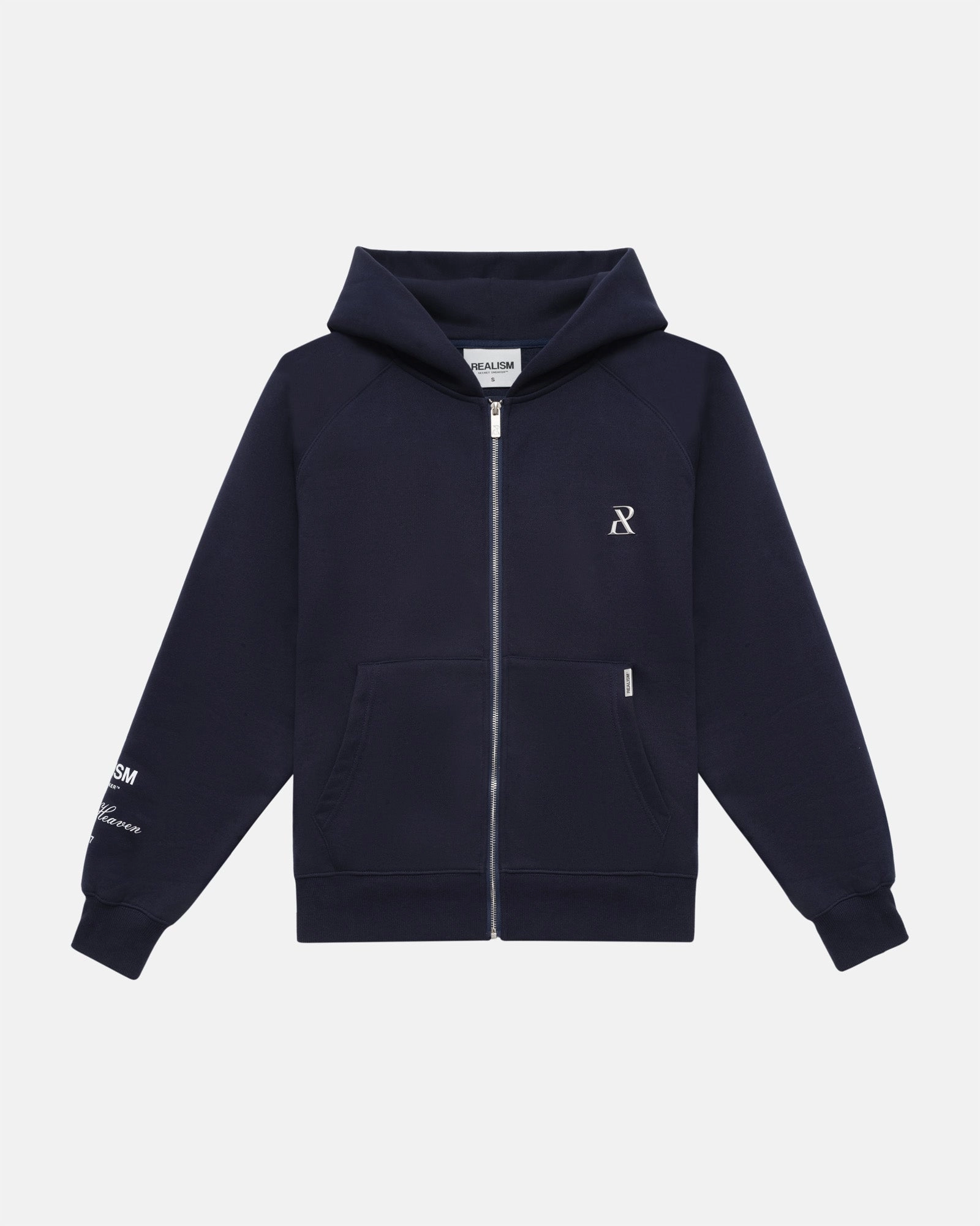 SSS REALISM RADIANT ZIP HOODIE ROYAL NAVY