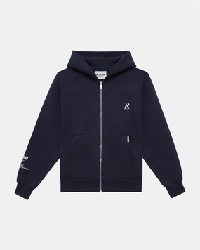 SSS REALISM RADIANT ZIP HOODIE ROYAL NAVY