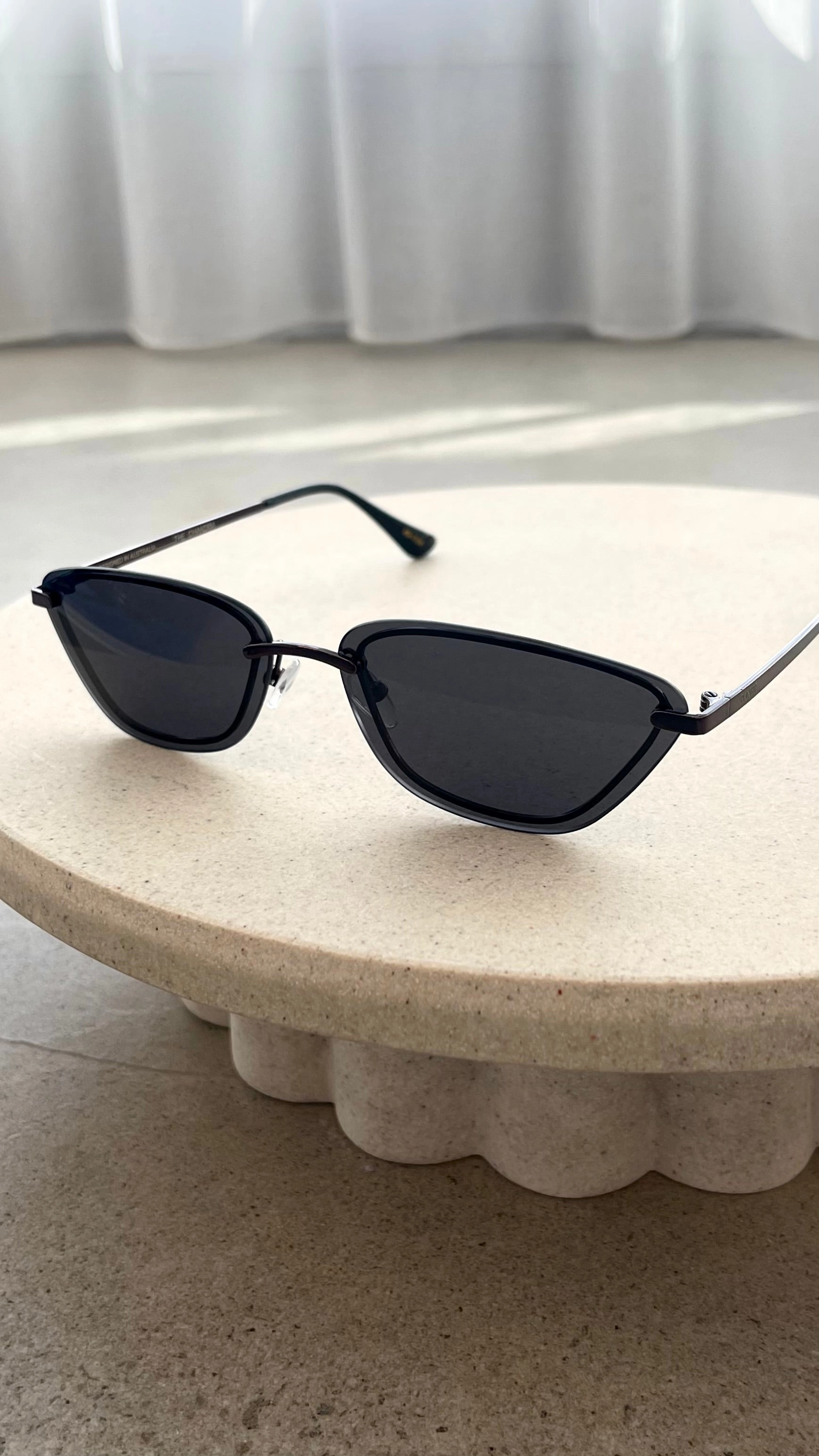 The Chandra Sunglasses - Dark Chocolate Onyx