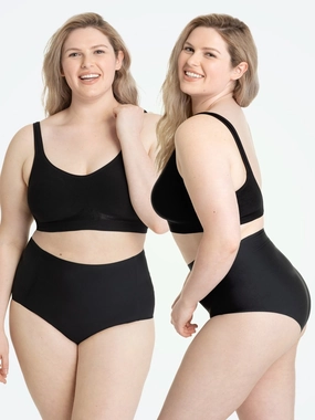 Truekind® 2-Pack Seamless Stretch Mid-Waist Brief