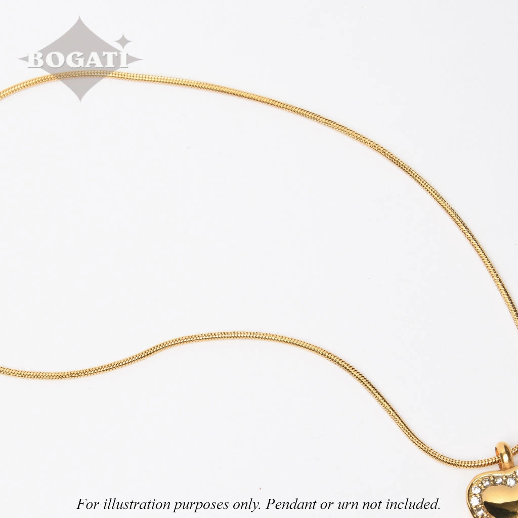 Urn Snake Chain – 1.5 mm x 14.5" length