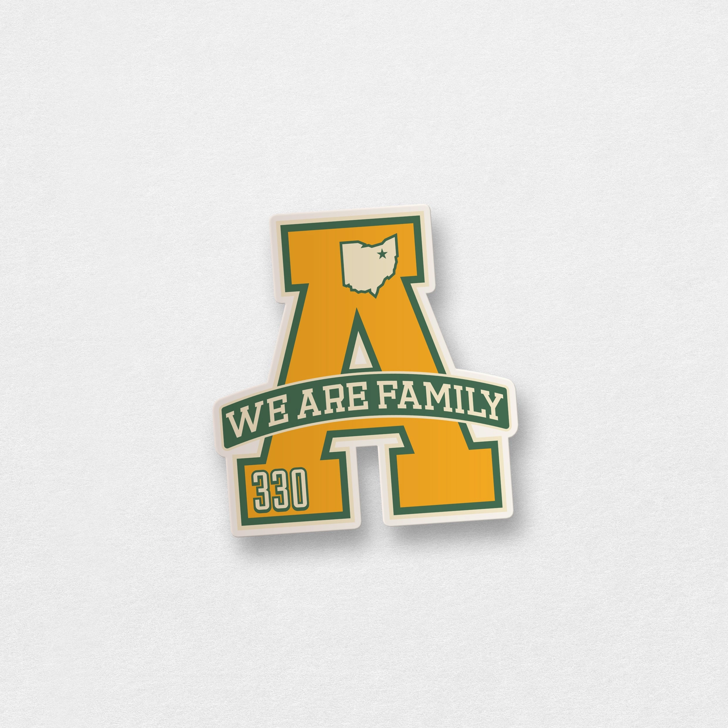 We Are Family A Sticker