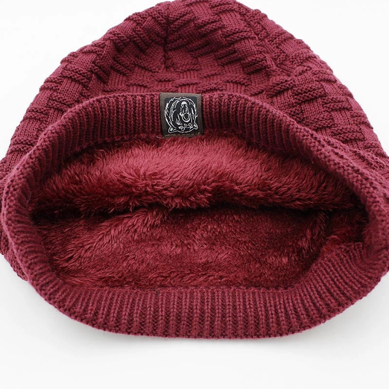West Louis™ Solid Design Skullies Bonnet Winter Hat