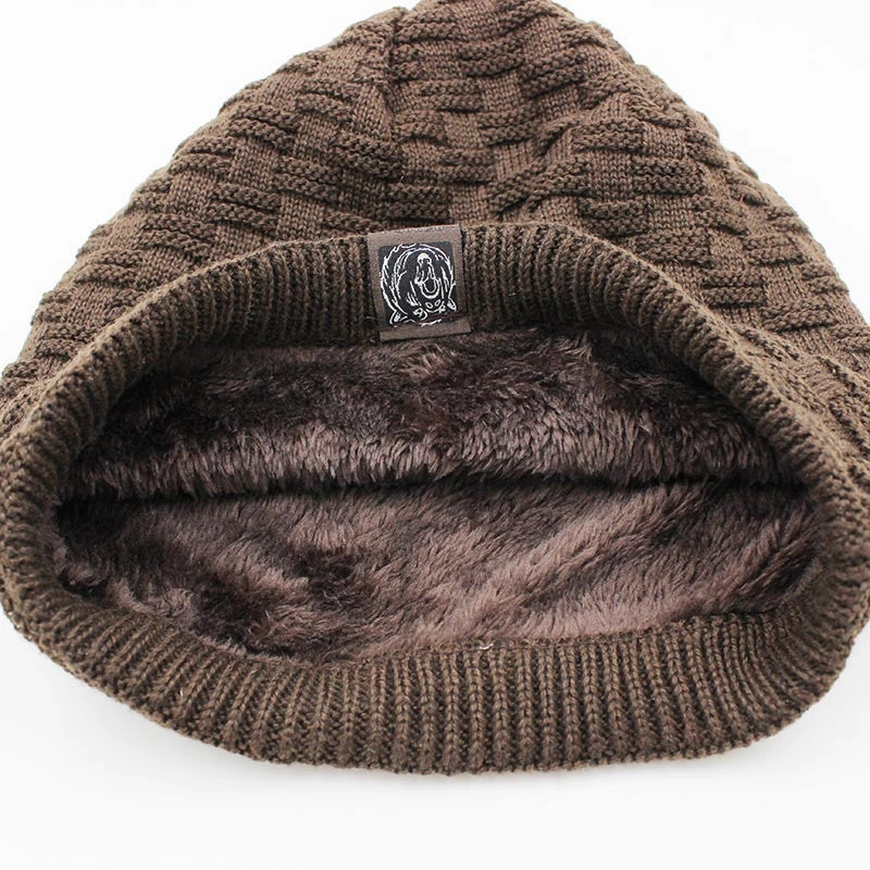 West Louis™ Solid Design Skullies Bonnet Winter Hat