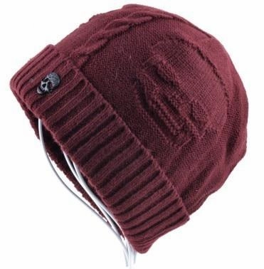 West Louis™ Velvet Rasta Skull Beanies
