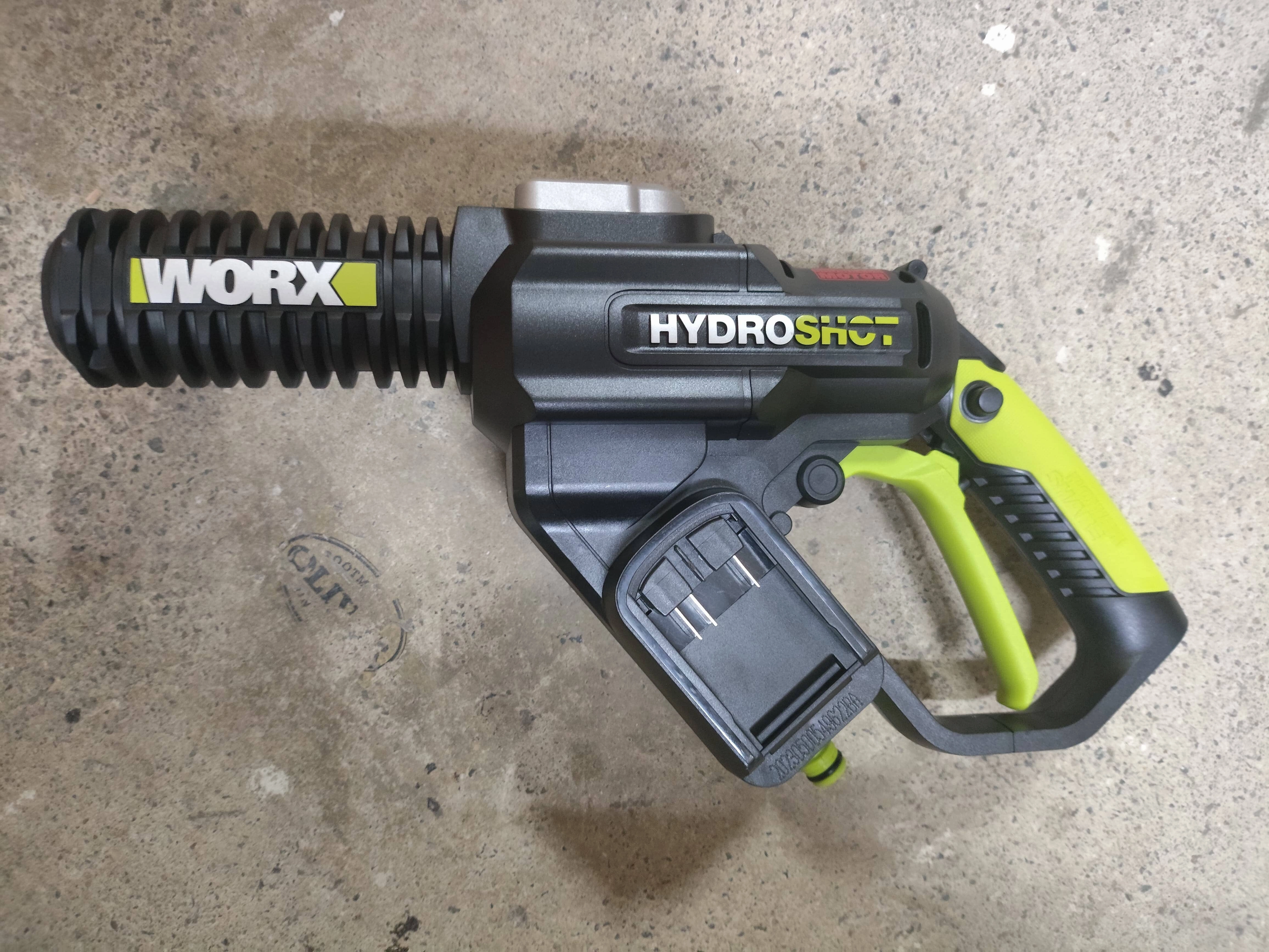 WORX WU630.9 Cordless Brushless Portable Battery Car Wash Pressure Washer 20V 4.0Ah 6M Hose | Model : HPW-WU629-20V