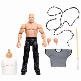 WWE JCK18 Elite Hardcore Hak Action Figure with Accessories & Build-a-Figure Parts